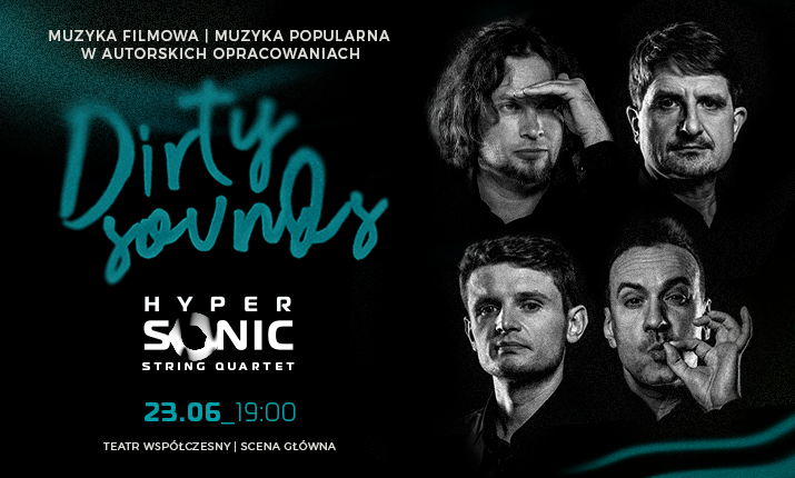Obrazek ilustrujący spektakl Dirty Sounds - koncert muzyki popularnej i filmowej
