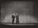 Stanisław Daczyński (Pan Biedermann), Stanisława Perzanowska (Babette Biedermann)<br/> fot. Edward Hartwig