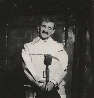 Tadeusz Łomnicki (Arturo Ui)<br/> fot. Edward Hartwig