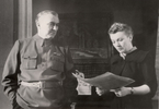 Kazimierz Wilamowski (Stiepan Ratnikow), Hanna Bielicka (Eugenia Ratnikowa)<br/> fot. nieznany